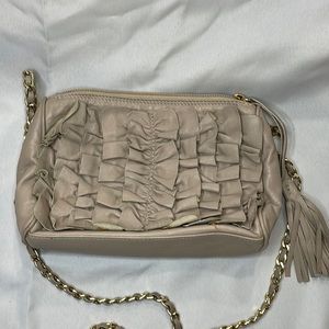 Cream crossbody